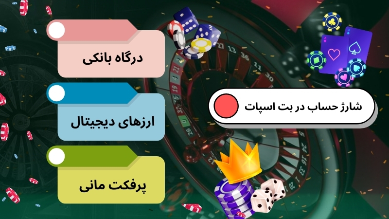 چگونه حساب خود را در این مرجع شرط بندی شارژ کنیم؟